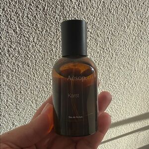 Aesop Karst Eau de Parfum — Amber Brown Bottle